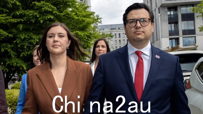 据报道,布列塔尼·希金斯 (Brittany Higgins) 和丈夫大卫·沙拉兹 (David Sharaz) 正“被迫”出售他们的法国豪华住宅,以支付针对诽谤诉讼的法律费用自由党参议员琳达·雷诺兹。图片:NCA NewsWire/Gary Ramage