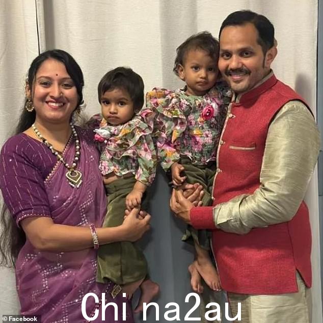 Anand Runwal 和妻子 Poonam Runwal 于 2023 年 10 月带着两岁的双胞胎女儿搬到悉尼
