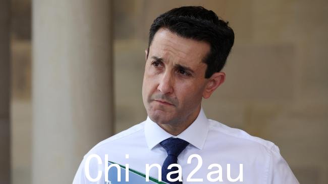 昆士兰反对党领袖戴维·克里萨富利 (David Crisafulli) 问迈尔斯先生,他是否为没有向昆士兰人透露在这两个人身上花了多少钱而感到遗憾私人飞机。图片:Liam Kidston/澳大利亚新闻集团