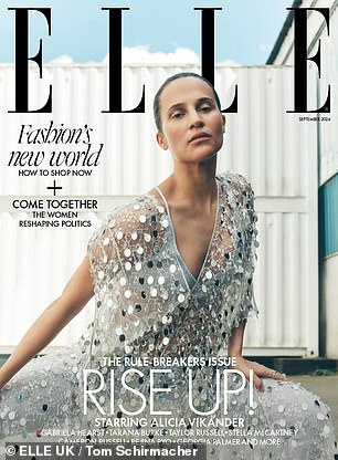 Alicia 登上《Elle UK》九月封面