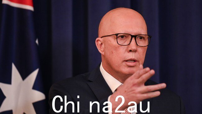 反对党领袖彼得·达顿已登陆以色列。图片:NewsWire / Martin Ollman