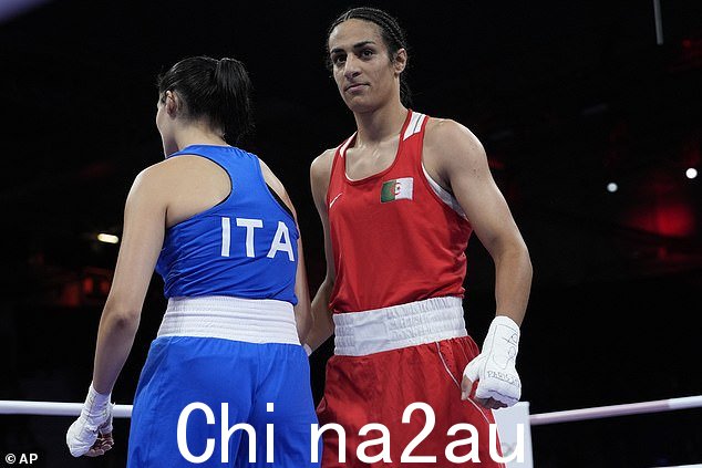 阿尔及利亚选手伊马内·哈利夫(Imane Khelif)(红衣)击败意大利选手安吉拉·卡里尼(Angela Carini)后,奥运会上也出现了性别争议。 Khelif 在去年新德里举行的世锦赛上因未达到性别资格标准而被取消资格