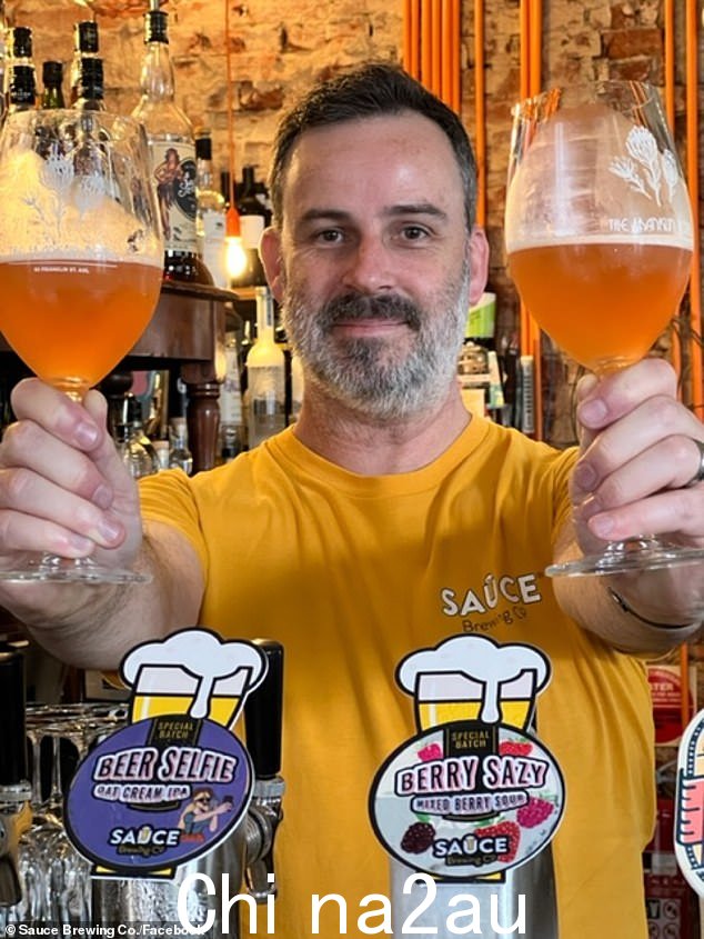 Sauce Brewing Co 创始人 Mike Clarke(如图)表示,该行业正在从各个方面应对这一问题