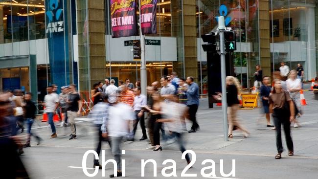 此时,由于员工选择在家工作,CBD 的企业正在努力争取贸易。图片:NCA NewsWire / Nikki Short