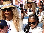 塞雷娜·威廉姆斯 (Serena Williams) 与 6 岁的女儿奥林匹亚 (Olympia) 在巴黎观看场地障碍个人赛决赛,此前餐厅反击称他们拒绝了她和她的孩子们的到来
