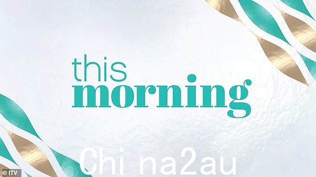 A This Morning star 透露她第一次成为祖母