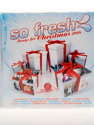 典型的 So Fresh 合辑 CD。图片:Karin Calvert-Borshoff。