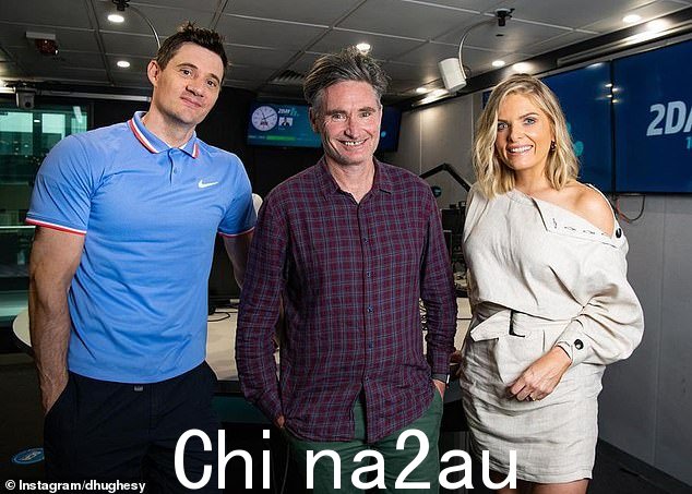 Hughesy、Ed 和 Erin 早餐秀在收视率不断上升和“承诺问题”中轰然结束。图为:Ed Kavalee、Erin Molan 和 Dave Hughes