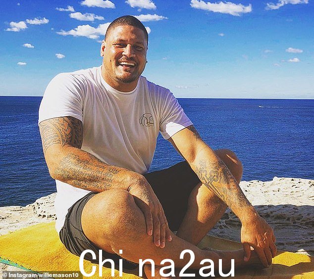 有争议的 NRL '坏男孩' 威利·梅森 (如图)已受第七频道聘用,在下午 6 点新闻时段播放橄榄球联赛片段