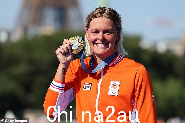 Sharon van Rouwendaal 与她的游泳金牌