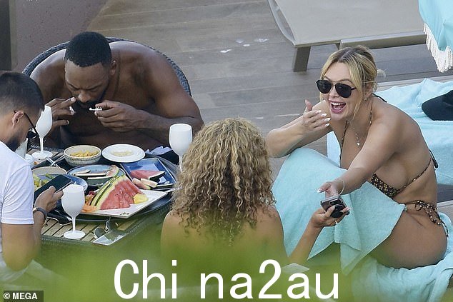 拉尔萨·皮蓬 (Larsa Pippen) 的前任马库斯·乔丹 (Marcus Jordan),33 岁,本周早些时候在法国南部度假时,有人看到他在一张拥挤的桌子上吞下这种神秘粉末,并使用金属工具嗅闻这种物质
