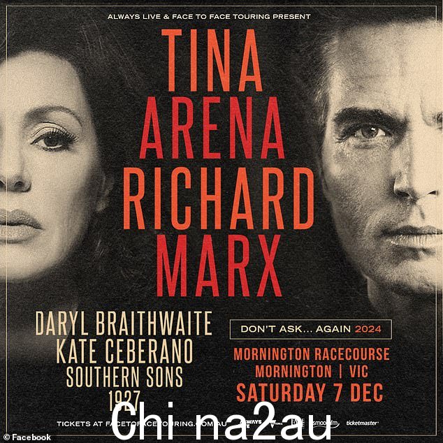 这位 56 岁的人将与 Richard Marx、Daryl Braithwaite、Kate Ceberano、Southern Sons 和 1927 一起加入