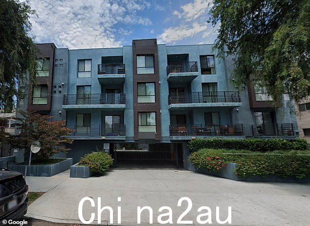 Sangha 住在北好莱坞豪华建筑中每月 3,000 美元的公寓