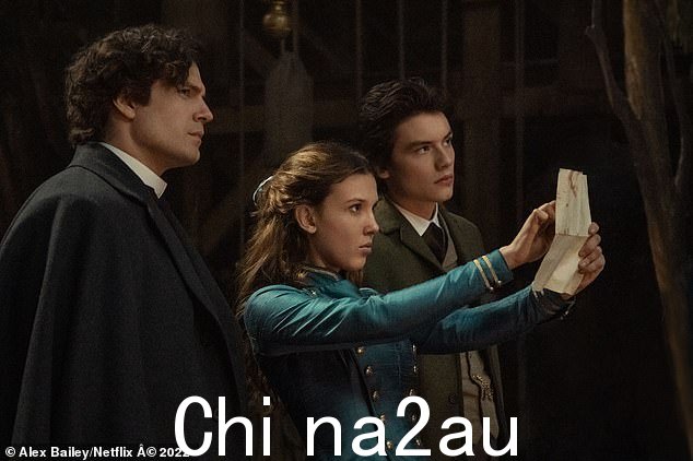 布朗之前也出现在 Netflix 广受欢迎的埃诺拉·福尔摩斯电影中