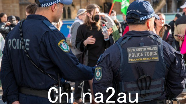 警方对向可能的哈马斯支持者发放签证表示担忧。图片:NCA/Thomas Lisson