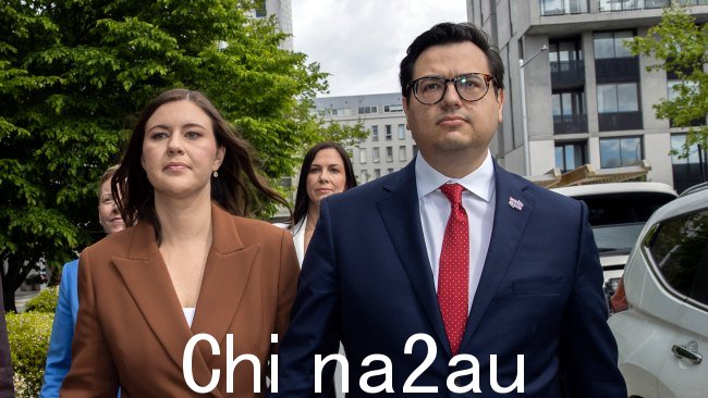 David Sharaz 被警告不要为他现在的妻子布列塔尼·希金斯“充当某种代理人”她的故事公开图片:NCA NewsWire / Gary Ramage