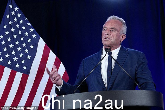 肯尼迪解释说,他的议程与特朗普非常一致,这导致他支持这位前总统