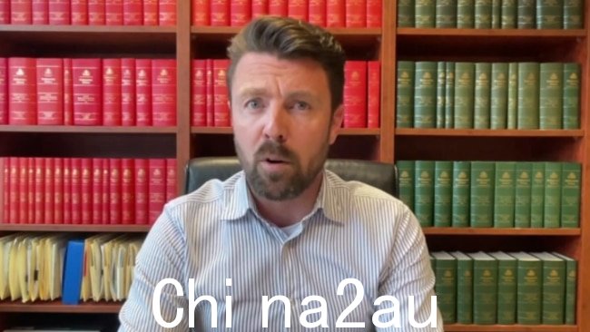 Shadow 环境部长 Jonathon Duniam 猛烈抨击了他的政策工党对应方砍掉了澳大利亚农村地区瑞吉斯资源公司价值 10 亿美元的金矿 图片:澳大利亚天空新闻