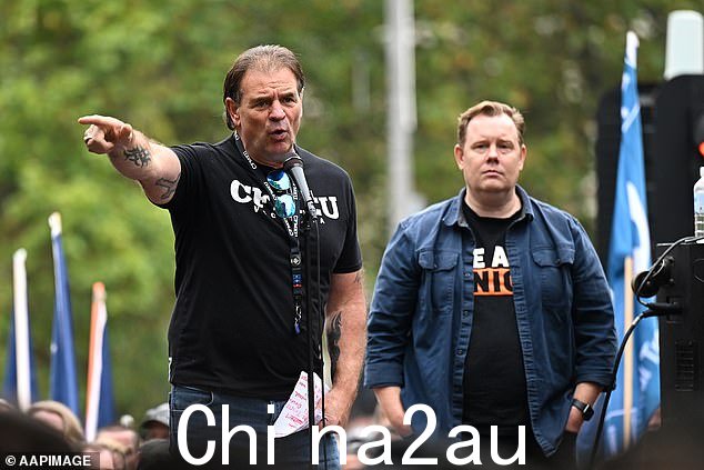 John Setka(如图)于 2024 年 7 月 12 日辞去维多利亚州 CMFEU 秘书一职