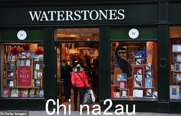书店几乎总是代表中产阶级区域,最大的品牌当然是 Waterstones