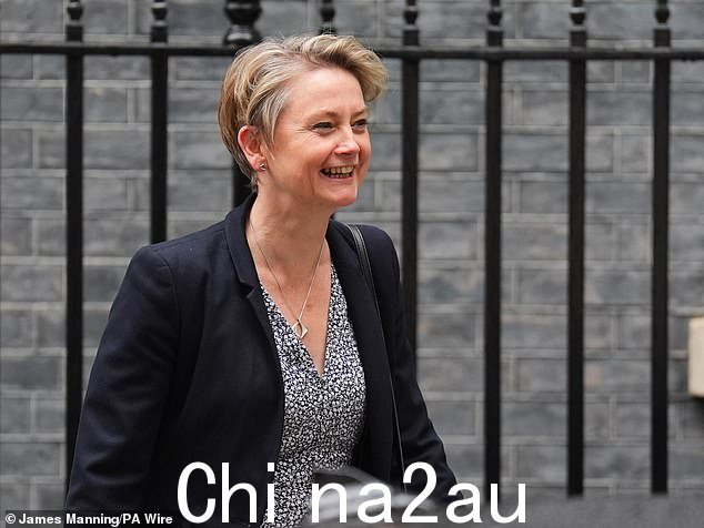 内政大臣伊维特·库珀 (Yvette Cooper) 发誓要大幅增加返回祖国的失败移民人数,其中今年包括 14,500 人