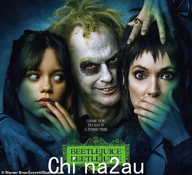 Jenna Ortega、Michael Keaton 和 Winona Ryder 主演 Beetlejuice Beetlejuice