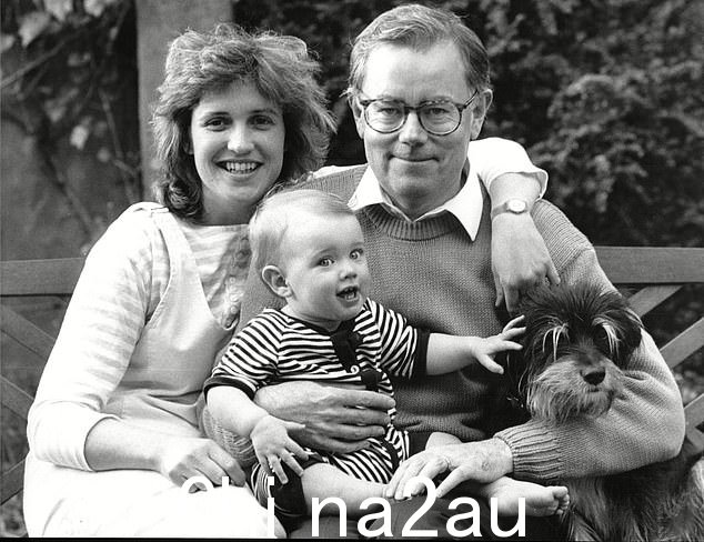 Michael Whitehall 与妻子希拉里和儿子杰克