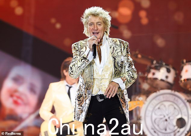 Sir Rod 六月在斯德哥尔摩 Tele2 Arena 的舞台上