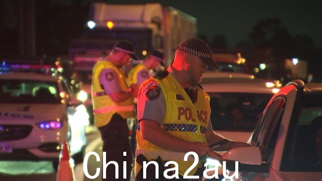 新南警方将从周日起实施更严格的路边药物检测,大规模打击毒驾。照片:新南威尔士州警方/提供