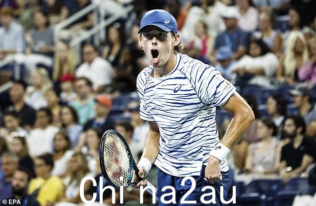 Alex de Minaur 连续第五次在法拉盛草地进入 16 强