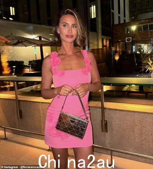 这是在 Ferne McCann 据说将参加本月早些时候即将推出的系列之后