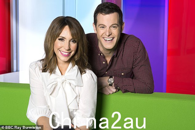 Matt Baker(与 Alex Jones 合影)据报道暗示他可能会在 Jermaine Jenas 被解雇后重返 The One Show