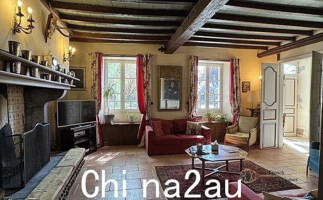 这座优雅的房子位于美丽的园景公园中,French Character Homes 正在出售