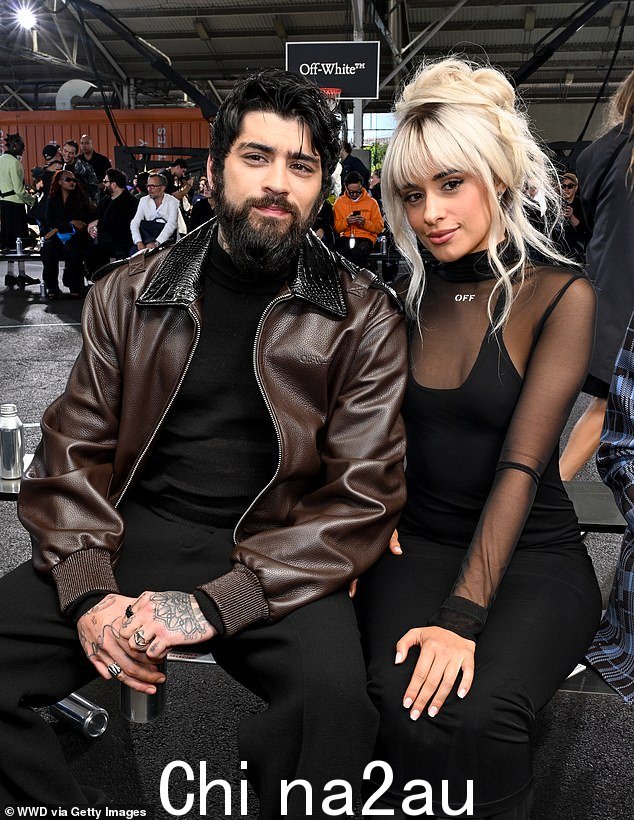 Zayn Malik 被发现与卡米拉·卡贝洛 (Camilla Cabello) 一起闲逛,周六他在纽约 Off-White 时装秀上继续回到聚光灯下