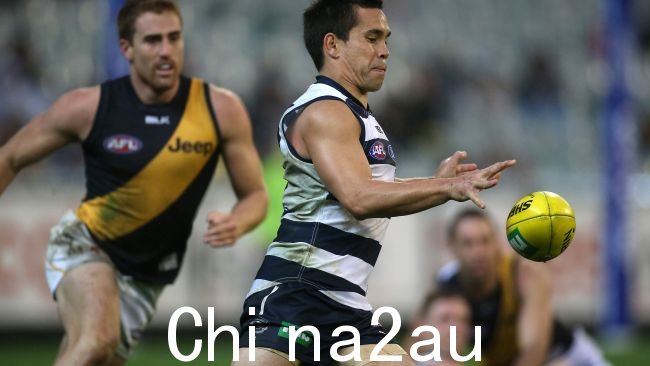原住民 AFL 伟大的马修·斯托克斯 (Matthew Stokes) 提供了严厉的评估在最近一次半决赛分裂的澳大利亚队之前举行的欢迎来到乡村仪式之后。图片:Wayne Ludbey。