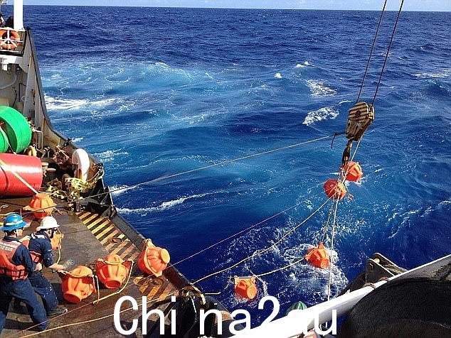 这种令人毛骨悚然的噪音是在 2014 年由水下滑翔机首次记录到的,当时水下滑翔机被用来对海沟进行声学调查。持续 2.5 到 3.5 秒之间的五部分声音包括频率低至 38 赫兹的深沉呻吟声和高达 8,000 赫兹的金属感终曲