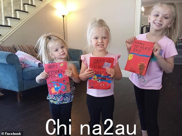 Evalynn Newell,8 岁、Allison Newell,6 岁和 Amelia Newell,5 岁,周二不幸被发现与他们的母亲 Rebecca Hughes,32 岁(未拍照)一起死亡