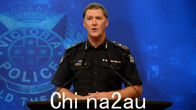 维多利亚州警察局长肖恩·巴顿表示,此案是维多利亚州警察局的高度优先事项。图片:NCA NewsWire / Andrew Henshaw