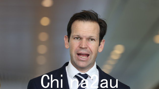 参议员马特·卡纳万 (Matt Canavan) 指责政府试图匆忙就虚假信息法案进行磋商。图片:NCA NewsWire / Gary Ramage
