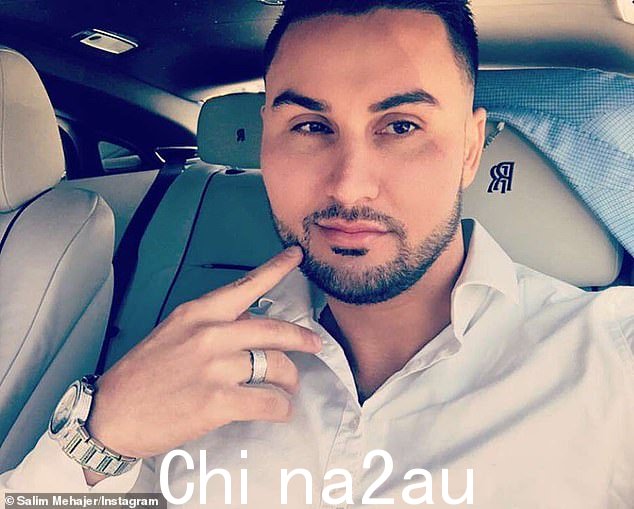 Salim Mehajer(如图)于五月被秘密监禁七年零九个月