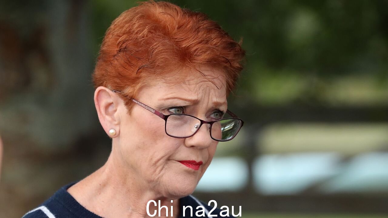 '我出生在这里':Pauline Hanson 大声喊出欢迎来到乡村仪式