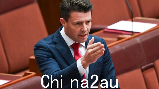 参议员 Jonathon Duniam 表示,这些截然不同的决定对政府的承诺提出了严重质疑一致的能源和气候政策。图片:NCA NewsWire / Martin Ollman
