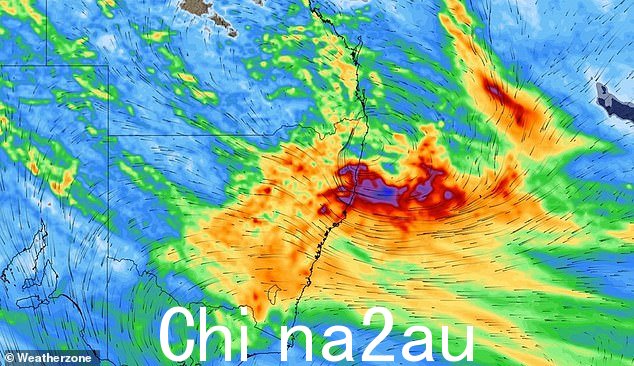 澳大利亚东南海岸将迎来大雨,两个天气系统带来大雨和阵风