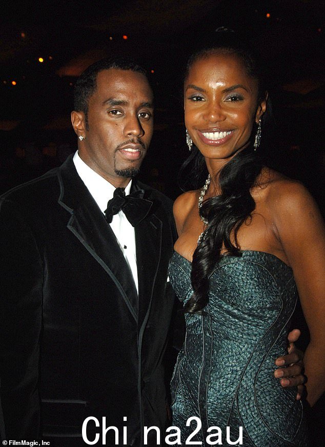 Diddy,在这里看到他和他的前女友 Kim Porter,