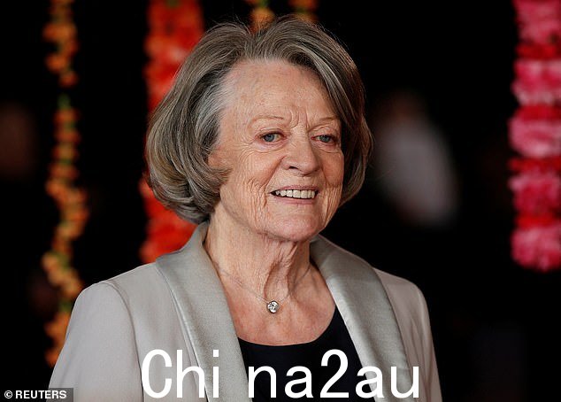 玛吉·史密斯夫人去世后,名人们纷纷向她致敬,被誉为“智慧、机智、尖刻、精彩”(图于 2015 年)