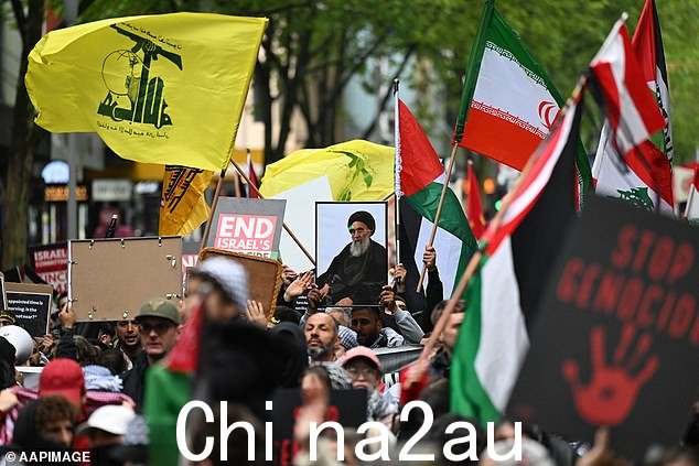 伊斯兰社区发言人表示,对真主党的支持只代表了抗议者中的极少数