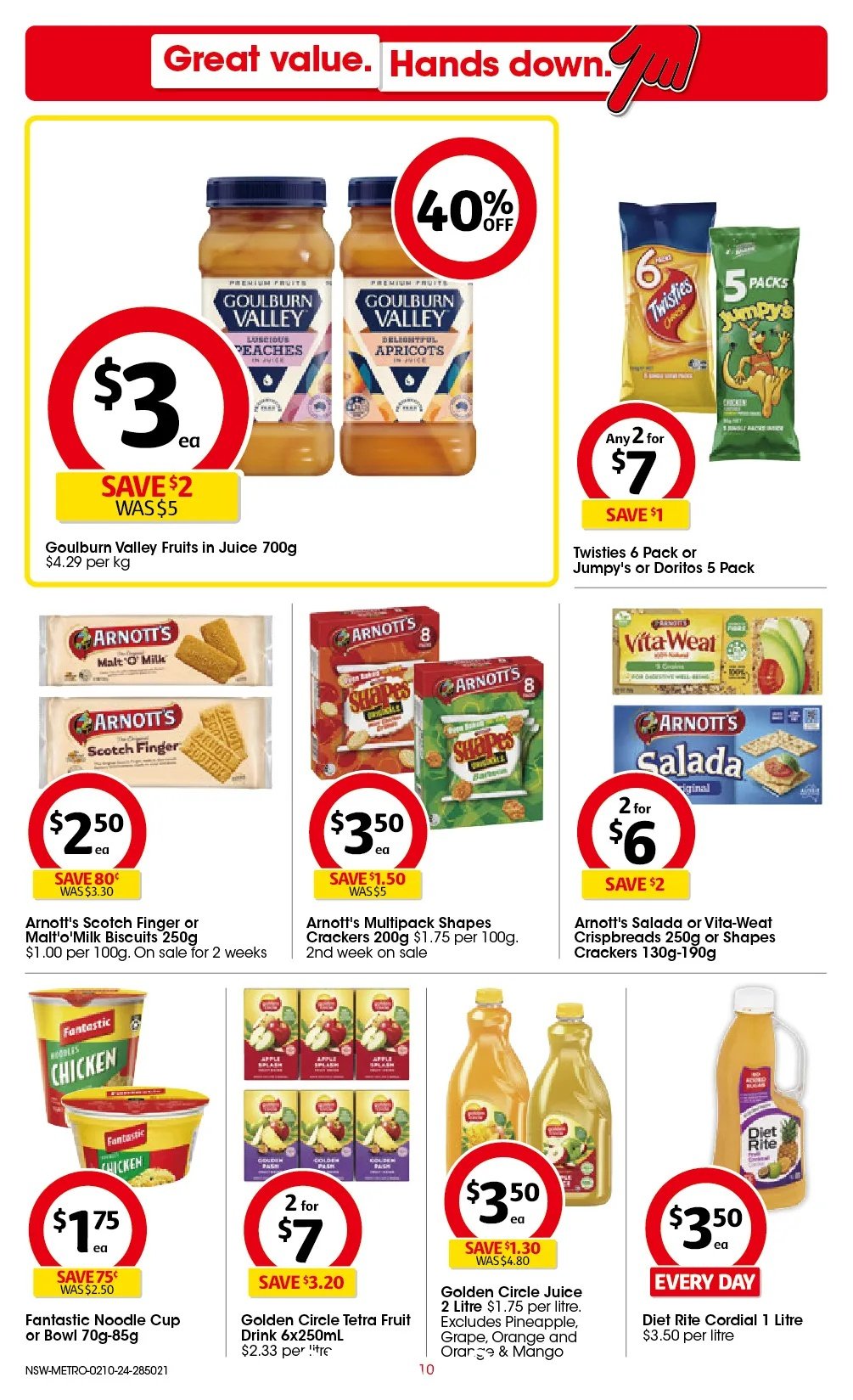 本周最新!澳洲各大超市一处半价商品,大量好货半价出售! WWS、Coles、UMall、Aldi...(照片)- 94