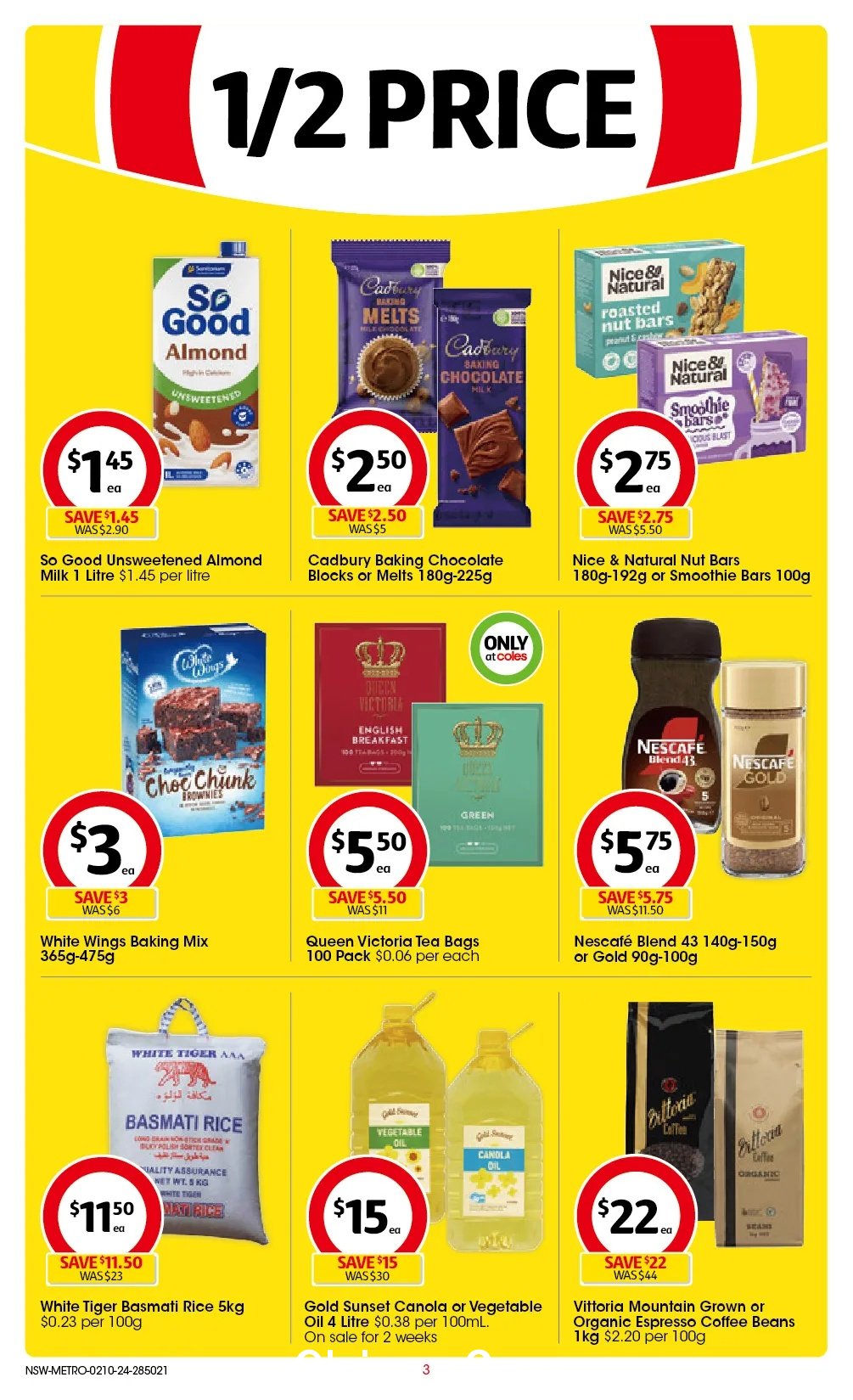 本周最新!澳洲各大超市一处半价商品,大量好货半价出售! WWS、Coles、UMall、Aldi...(照片)- 79