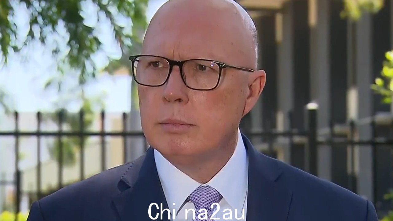 观看:Peter Dutton 烤架ABC 记者对真主党的质疑