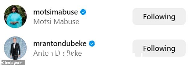 Giovanni 在 Instagram 上分享了有关调查结果的声明后,评委 Motsi Mabuse 和 Anton Du Beke 点赞了该帖子